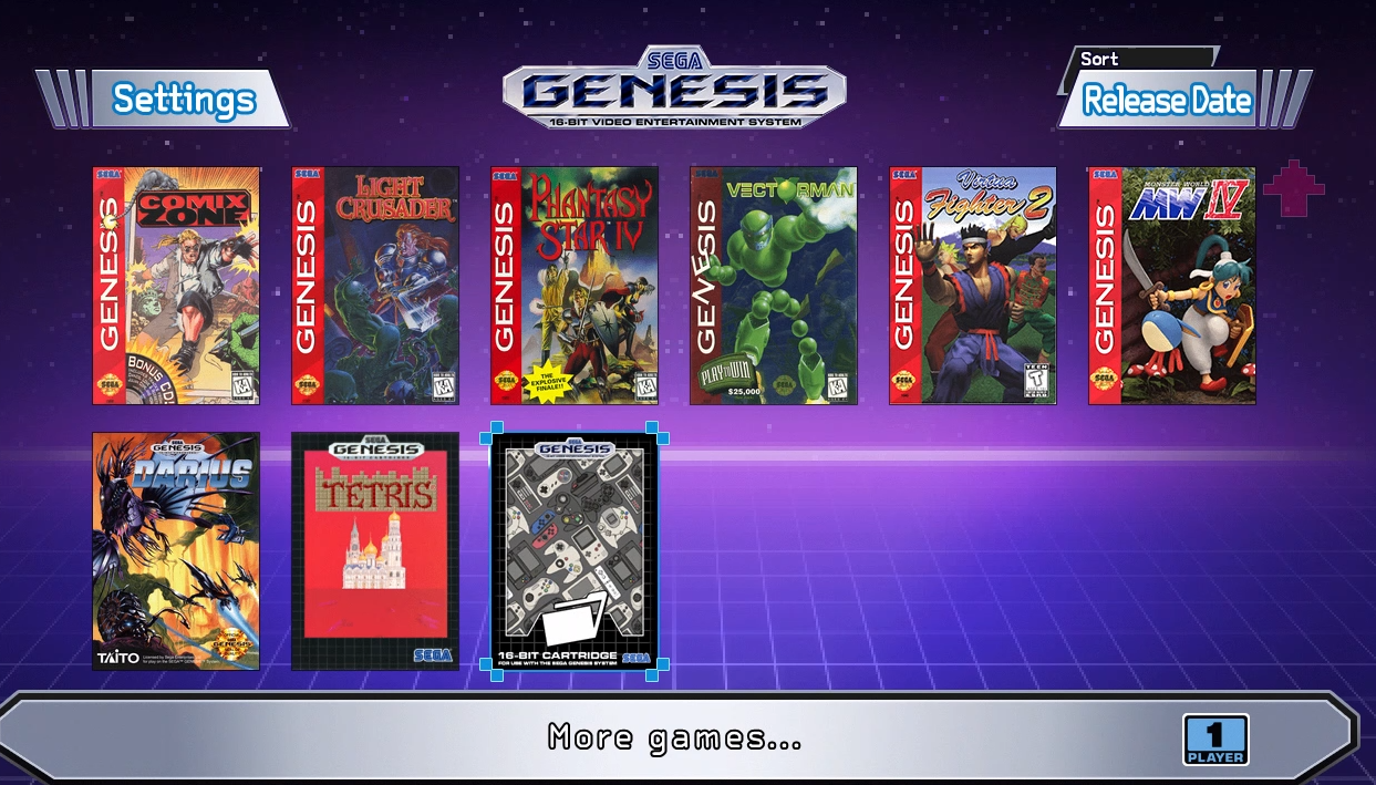 Adding games to sales sega genesis mini