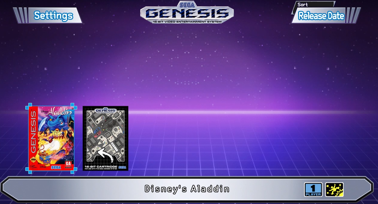 Adding games to genesis shop mini